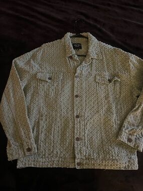 Collection Men's Textured Olive Jacket
